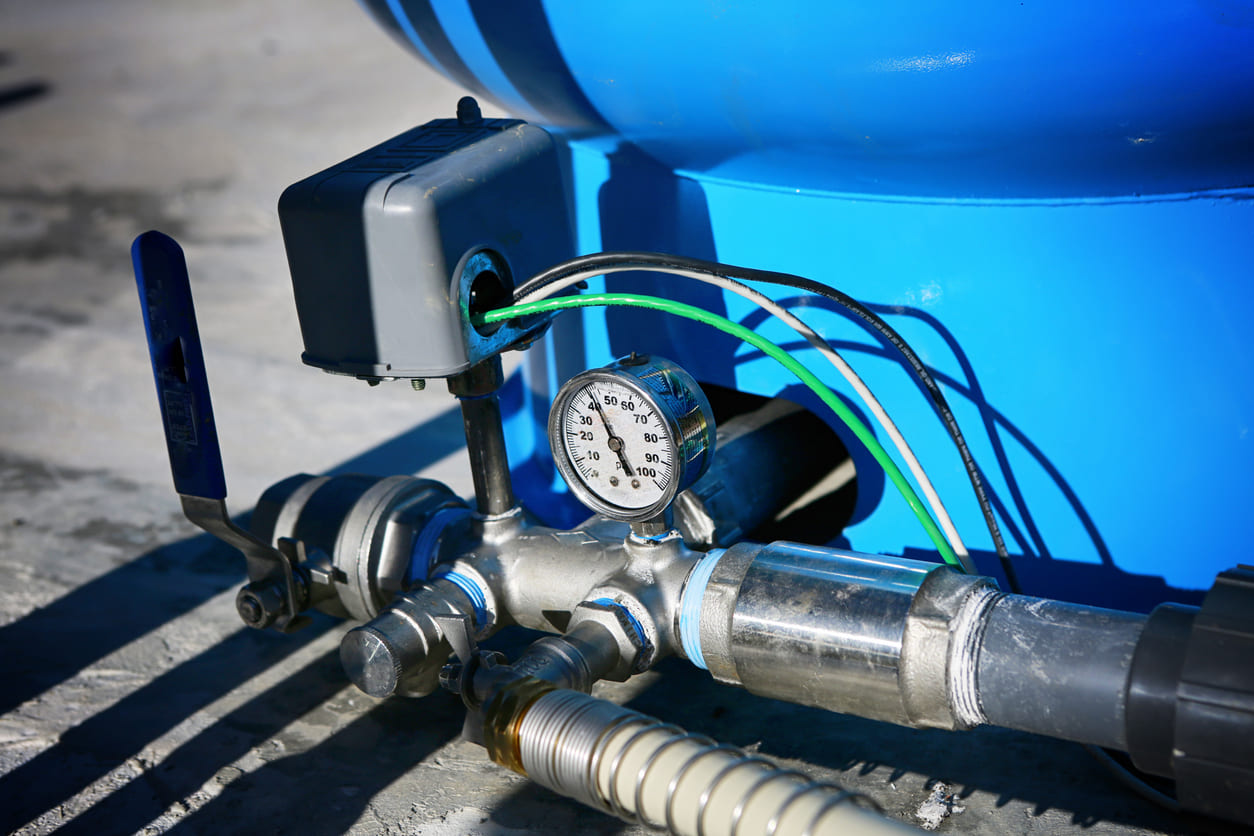Can’t Stand Low Water Pressure proper water pressure into the well pressure tank