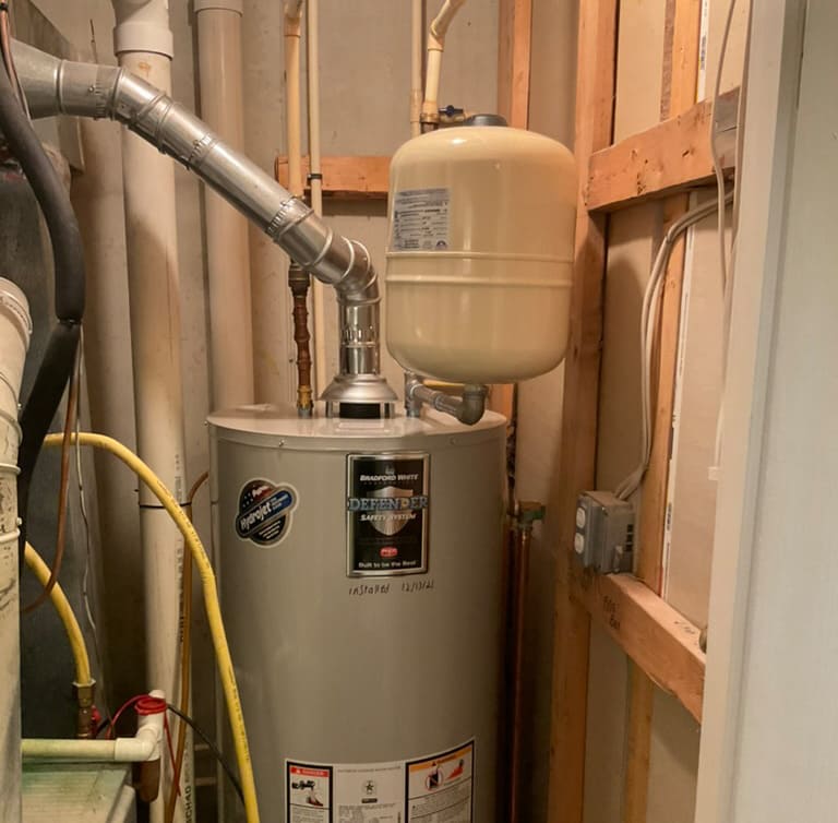 Gas water heater installed knoxville tn