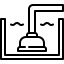 water sump pump icon