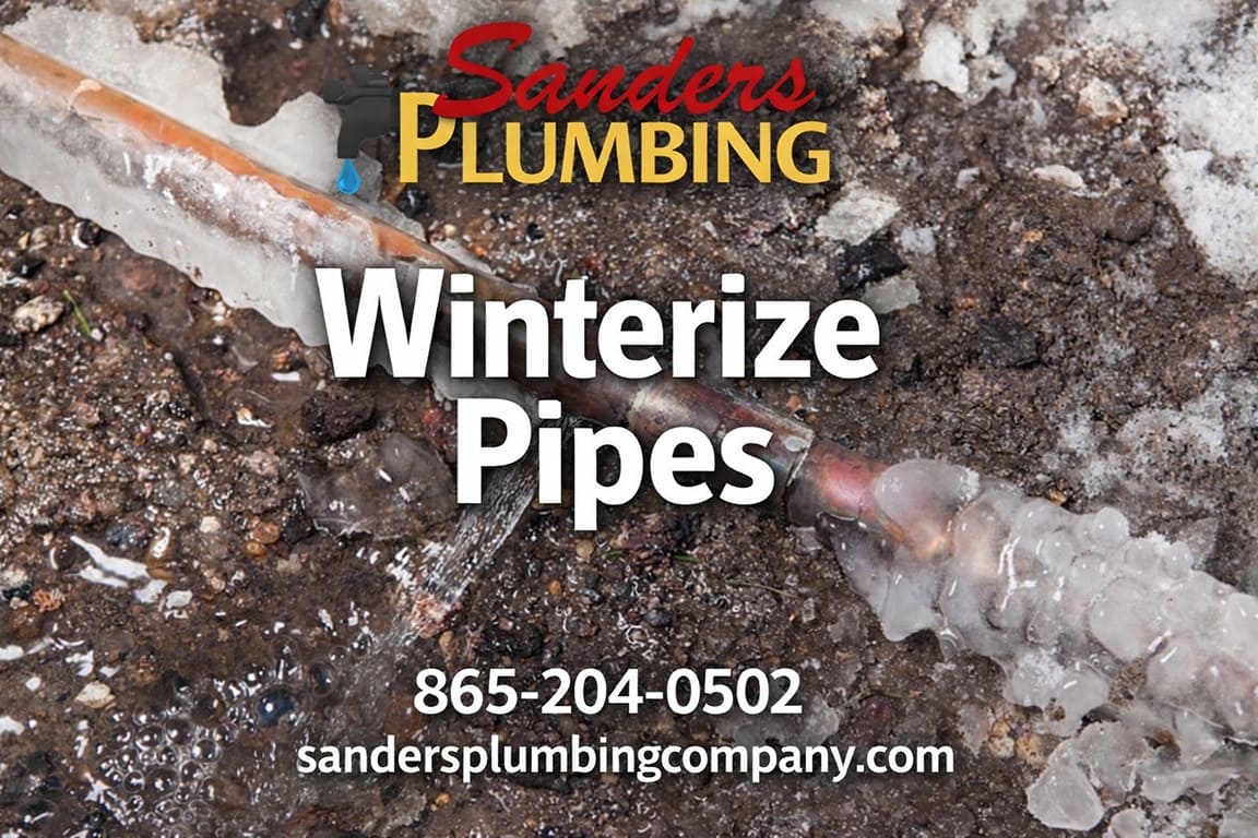 Steps to winterize pipes inside knoxville homes