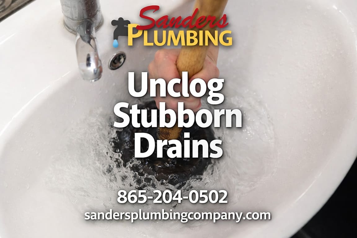 unclog stubborn drains knoxville style